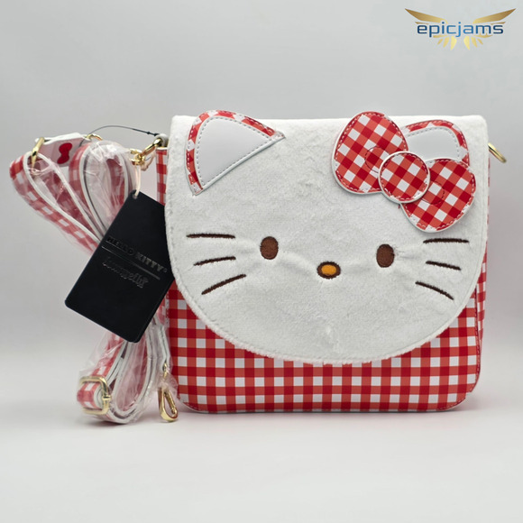Loungefly Sanrio Hello Kitty Gingham Crossbody Bag